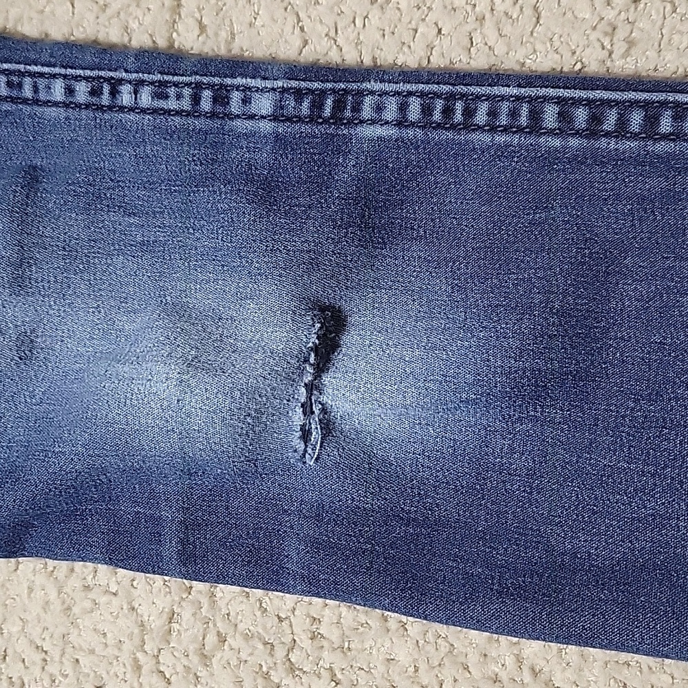 🌞Hollister Women's Skinny Jeans in Deep Blue W 24 L29 - Picture 4 of 7